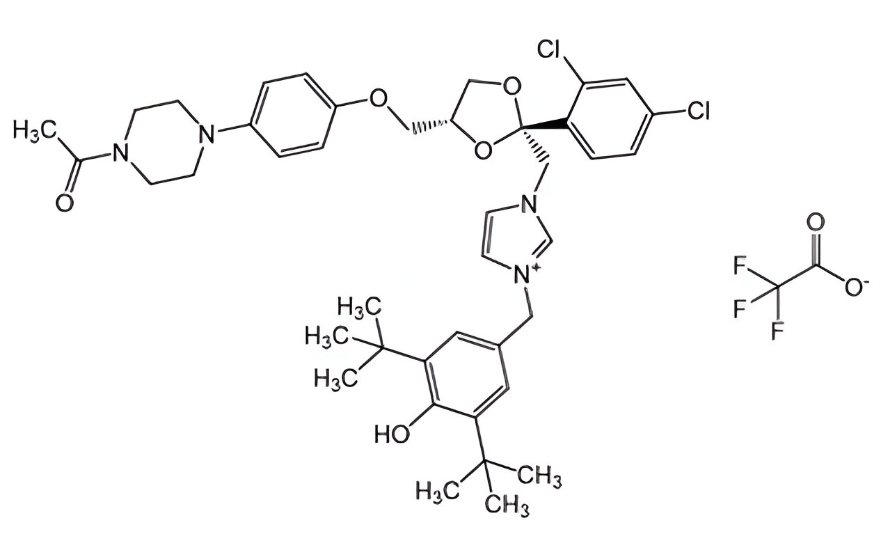 [2-(2,4-dichlorophenyl)-2-(1H-imidazole-1-yl methyl)-1,3-dioolane-4-yl]methyl sulphonate